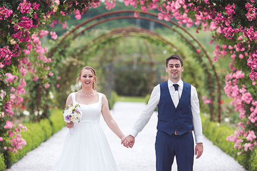 poročna fotografija justmarried botanični vrt maribor
